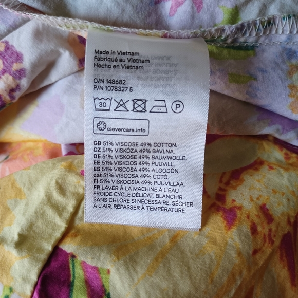 Floral V-Neck Dress - Picture 4 of 5